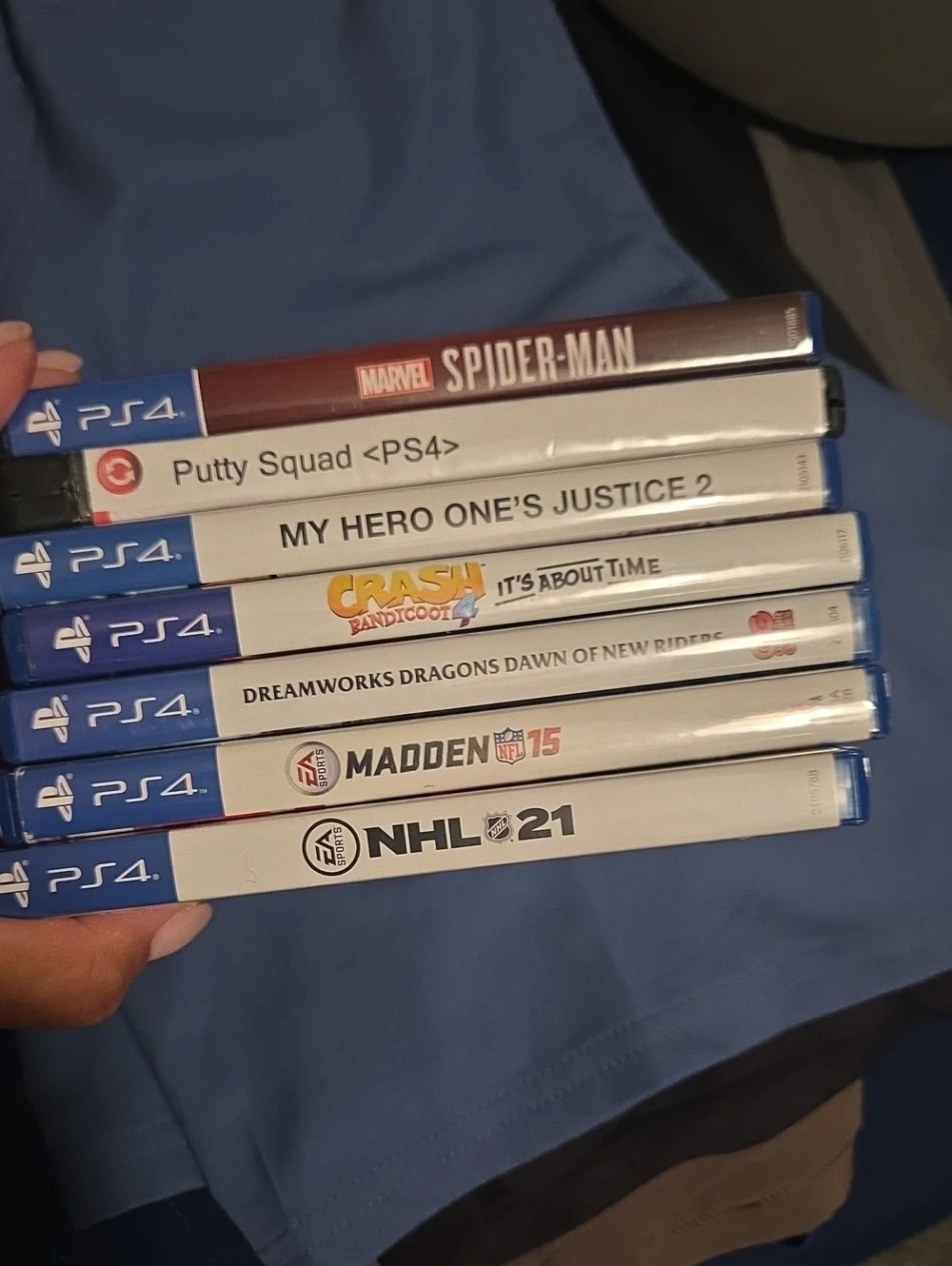 Sony PS4 Game Bundle - Lot Of 7 Games